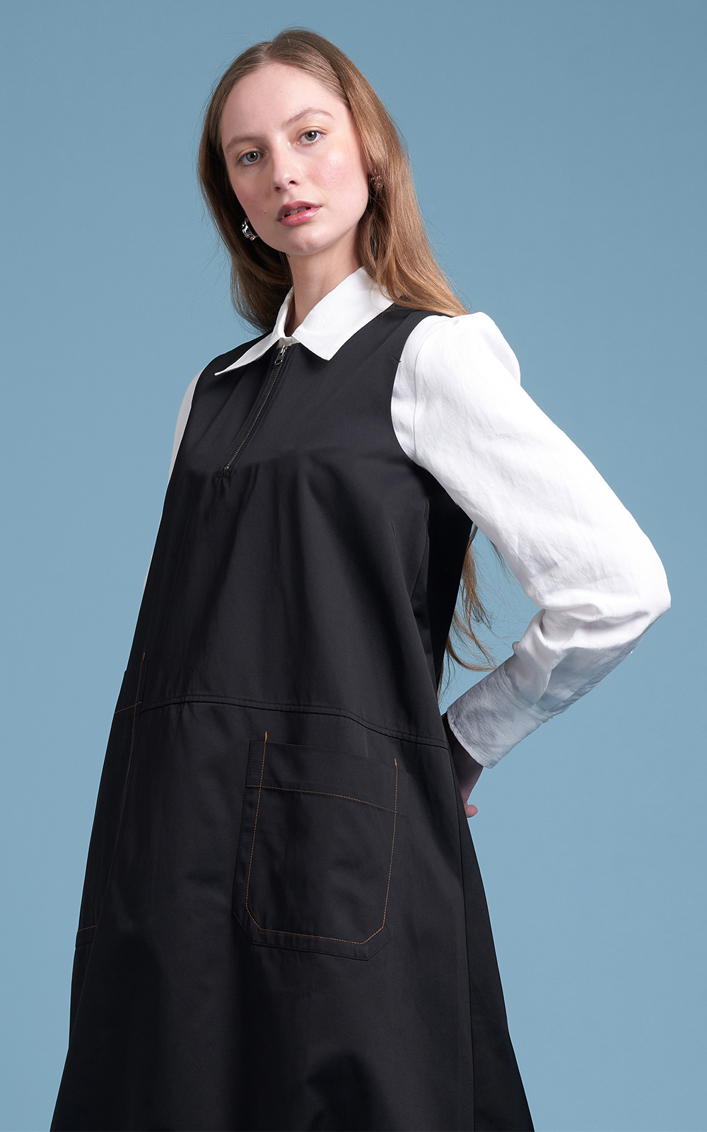 Le Stitch Pinafore product photo.