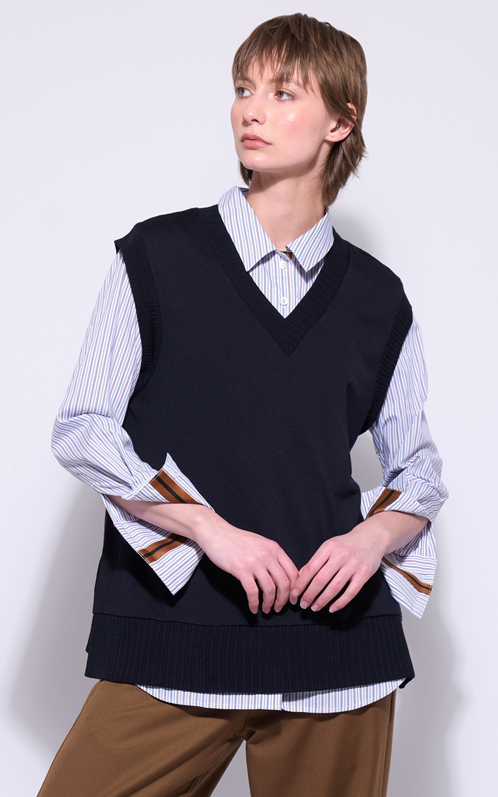 Backstory Vest  product photo.