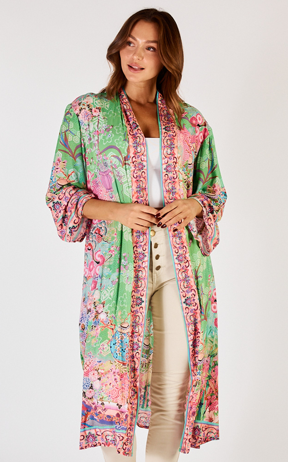 Sybil Kimono product photo.