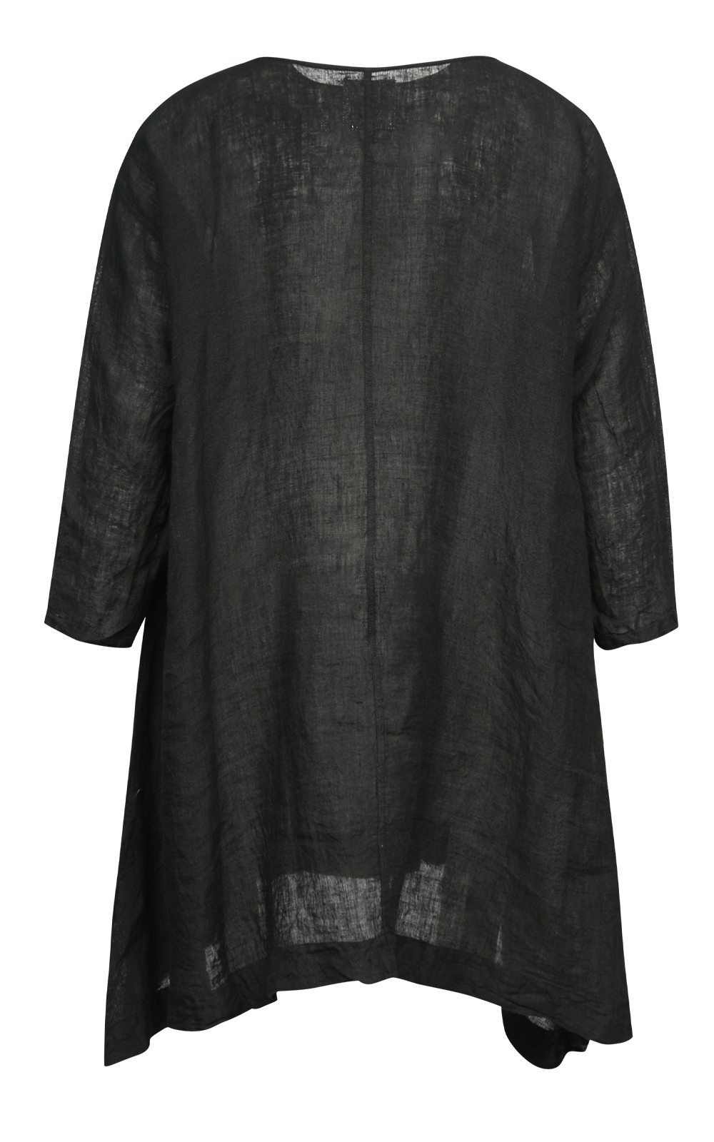 Sylvie Tunic Dress In Gauze Linen product photo.