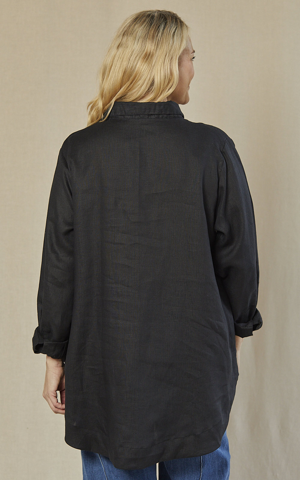 Oversized Boyfriend Shirt product photo.