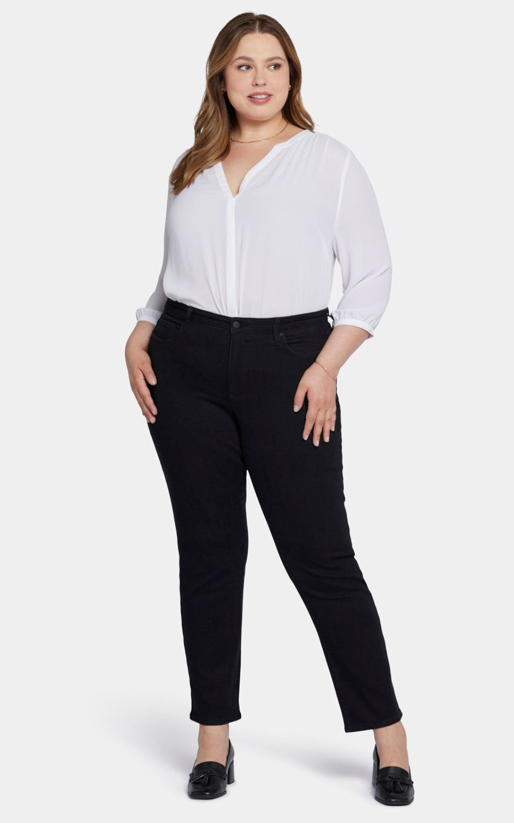 Womens Emma Relaxed Slender Jean product photo.