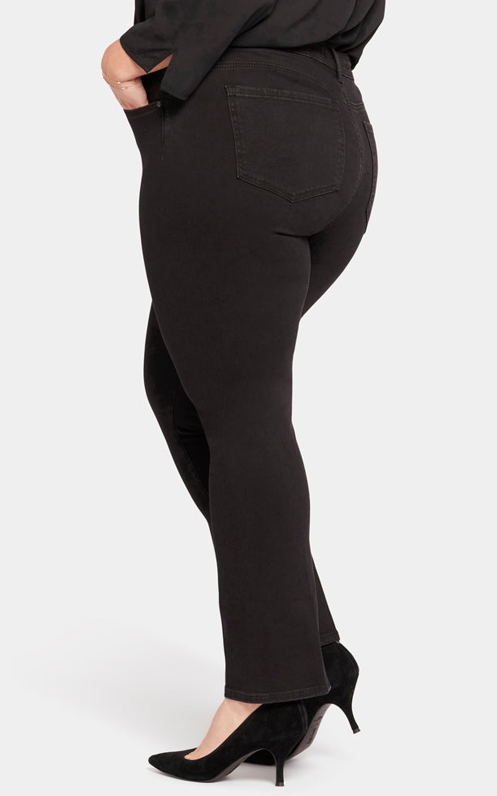 Womens Seamless Hi Rise Slim Bootcut  product photo.