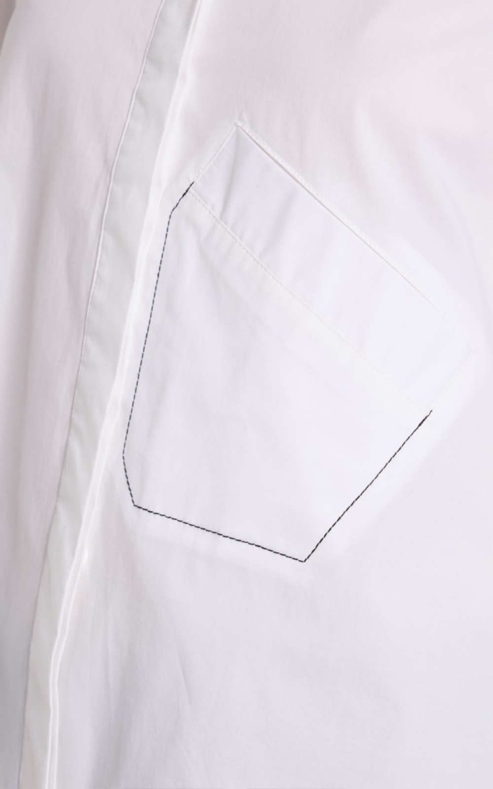 Topstitched Shirt product photo.