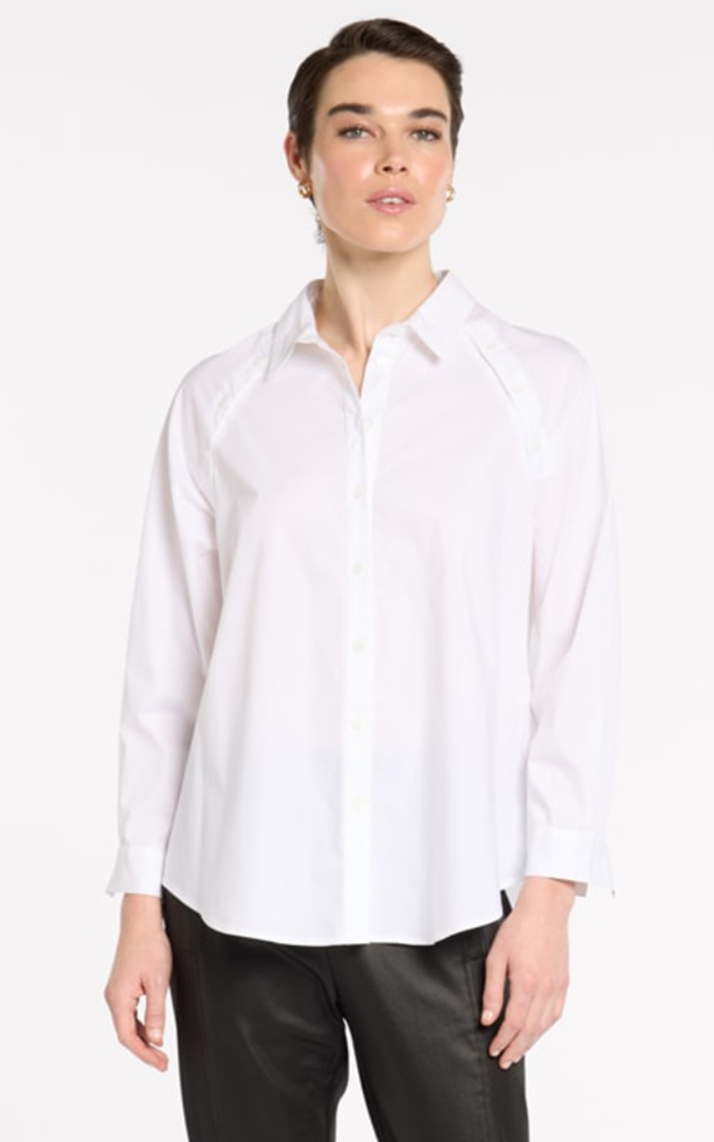 Essential Button Shirt product photo.