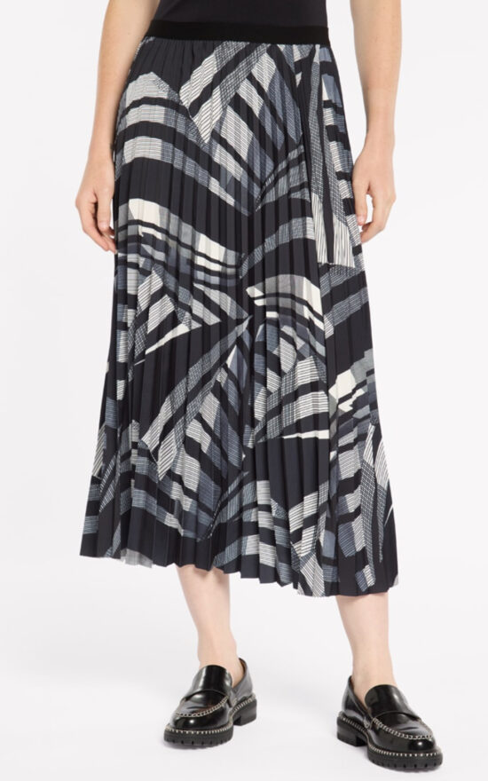 Casablanca Pleated Skirt product photo.