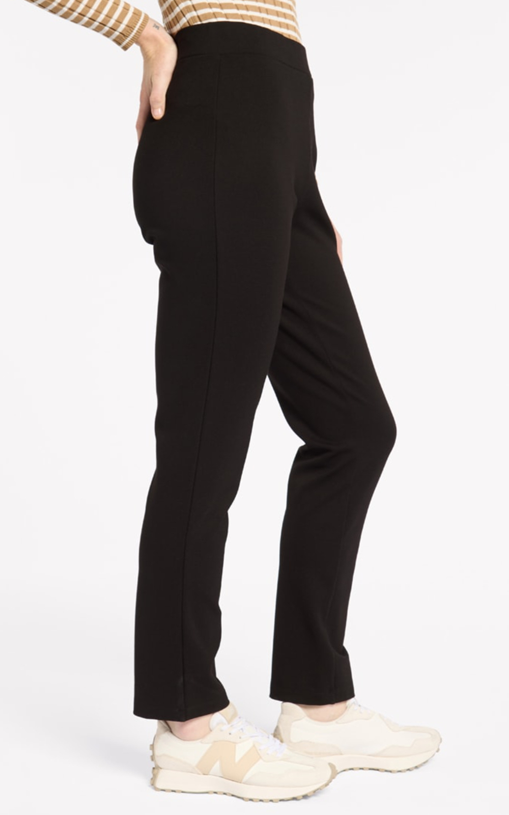 Pull On Ponte Pant  product photo.