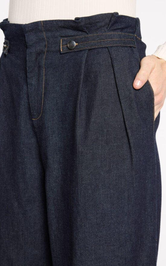 Urban Denim Wide Leg Pant product photo.