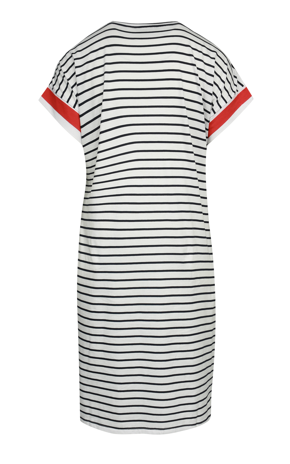 Spliced Stripe Dress product photo.