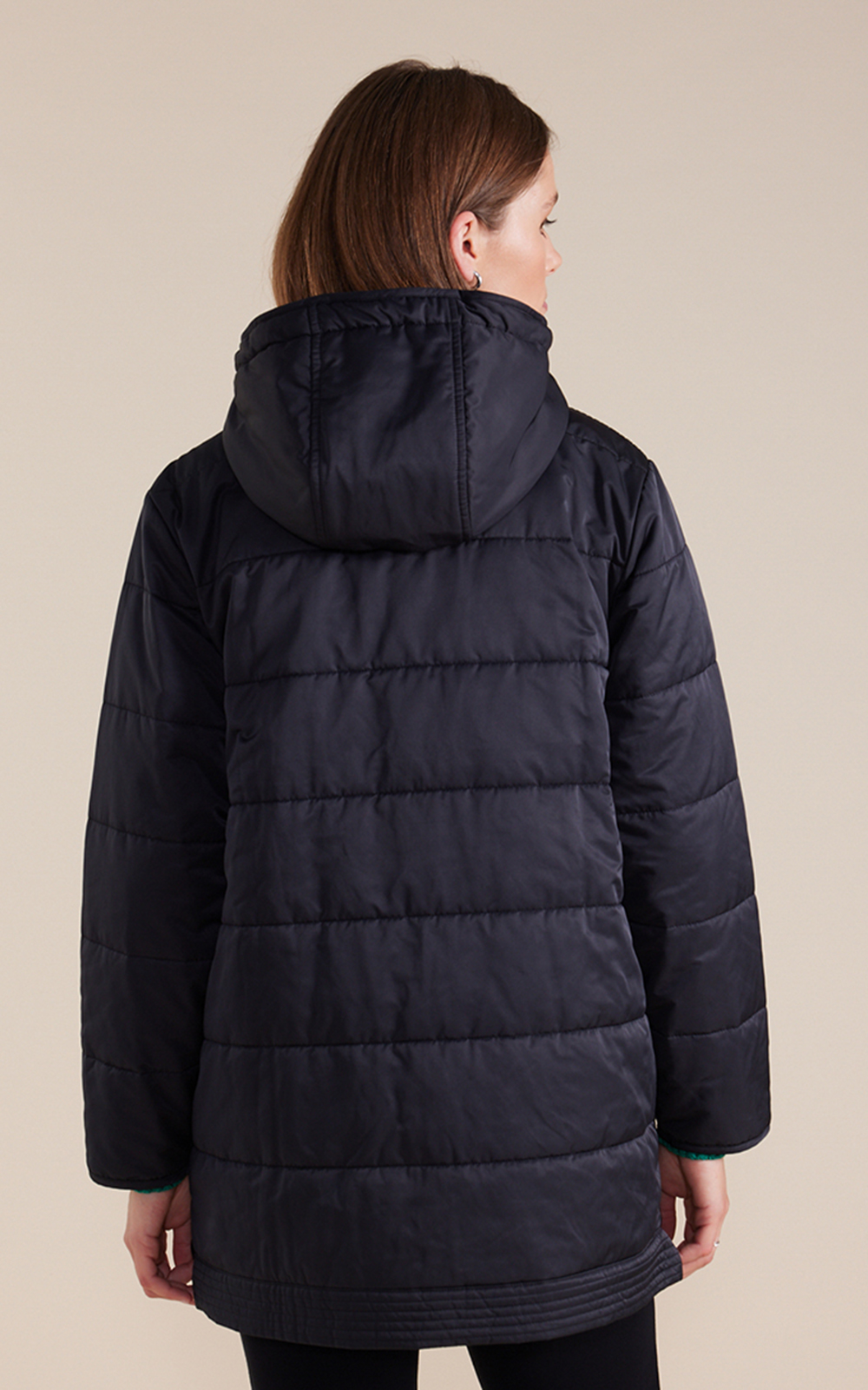 L/S Essential Quilted Puffa product photo.