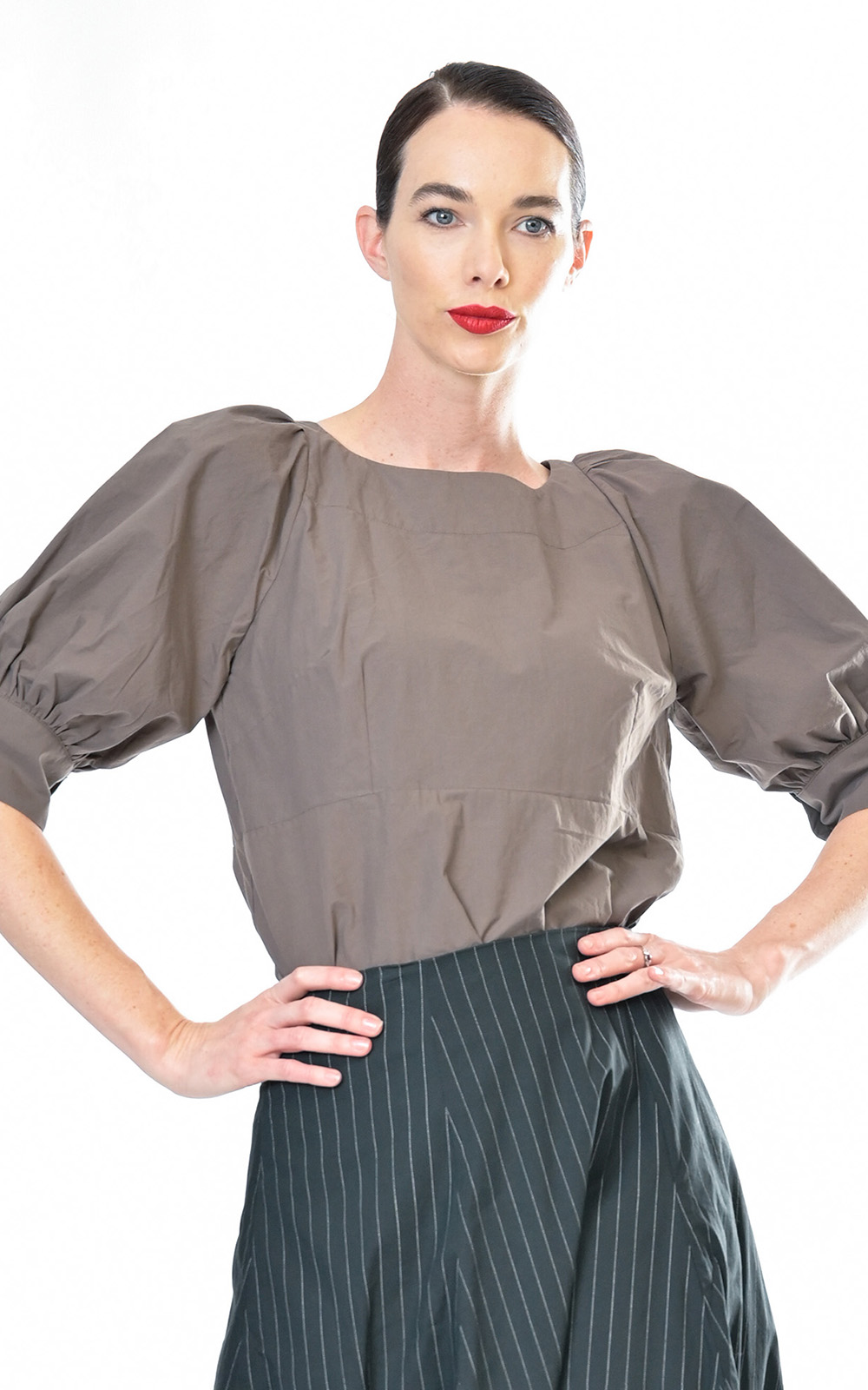 Suffragette Joseph Top product photo.