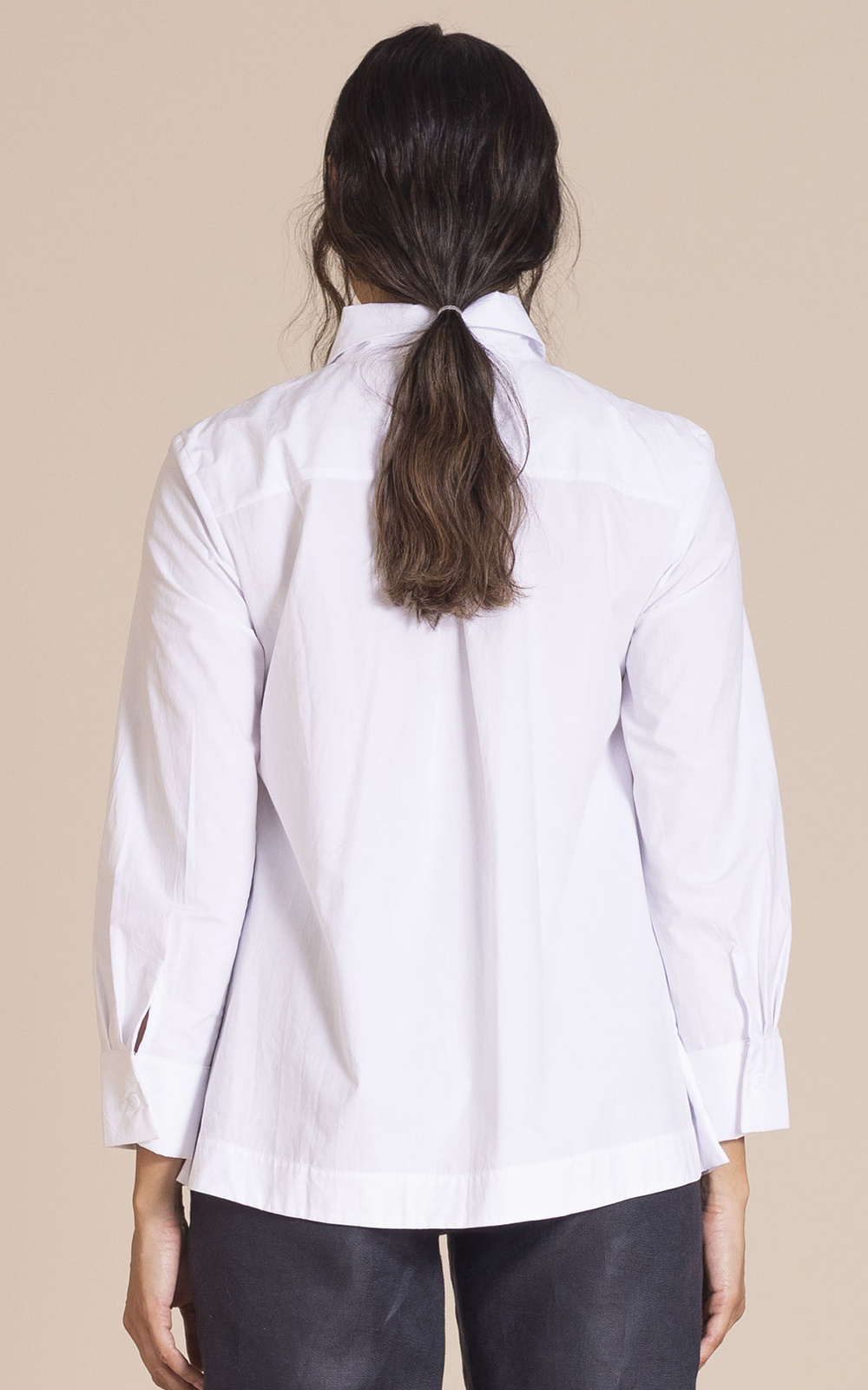 Embroidered Munkh Trapeze Shirt product photo.