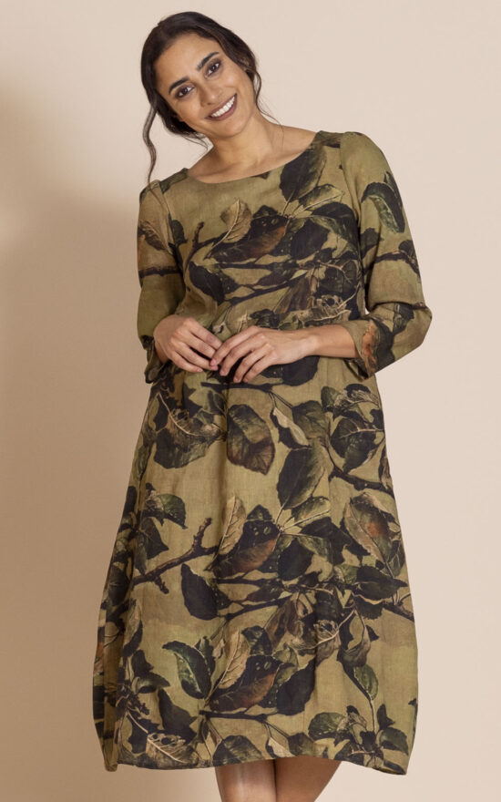 Apple Leaves Romance Dress  product photo.