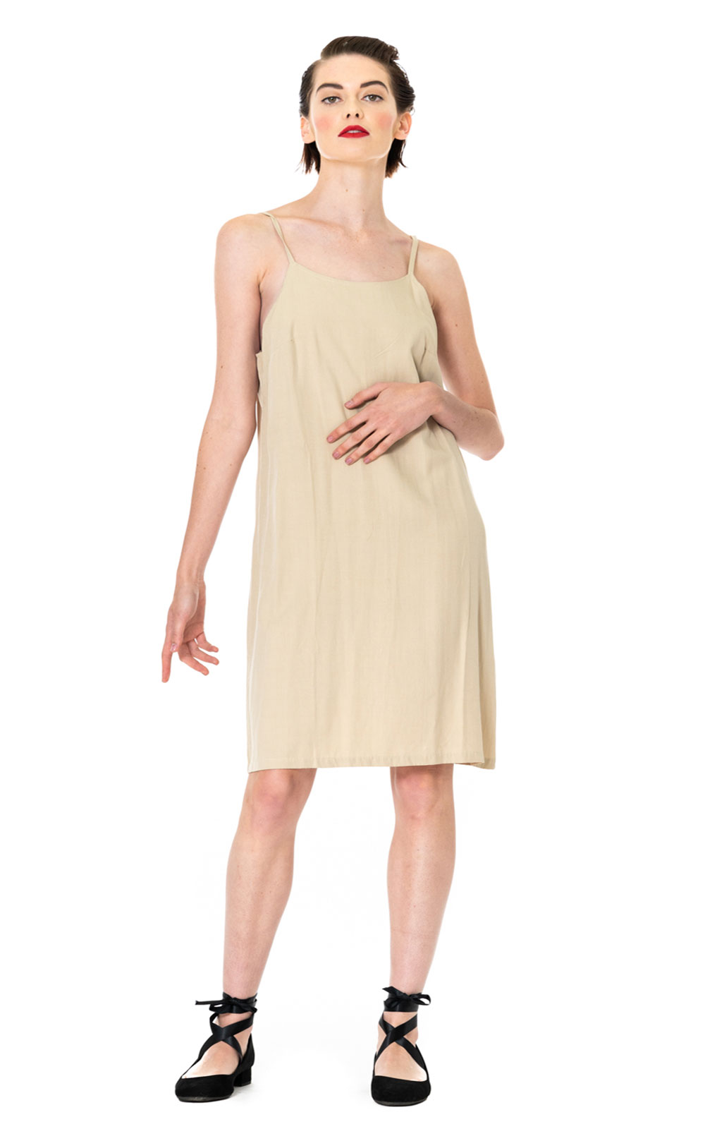 Short Slip Dress product photo.