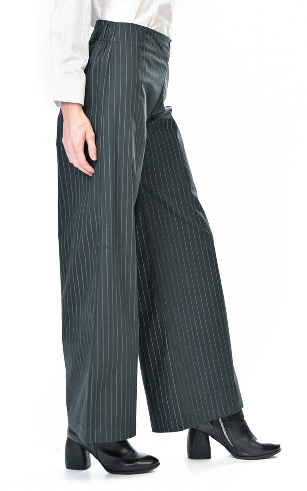 Pinstripe Zurich Pant product photo.