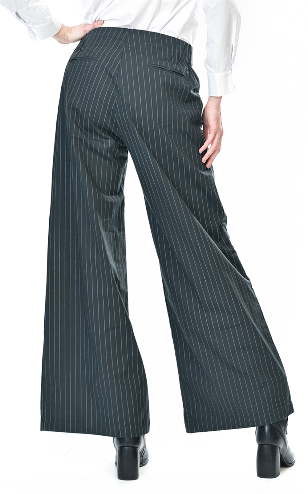 Pinstripe Zurich Pant product photo.