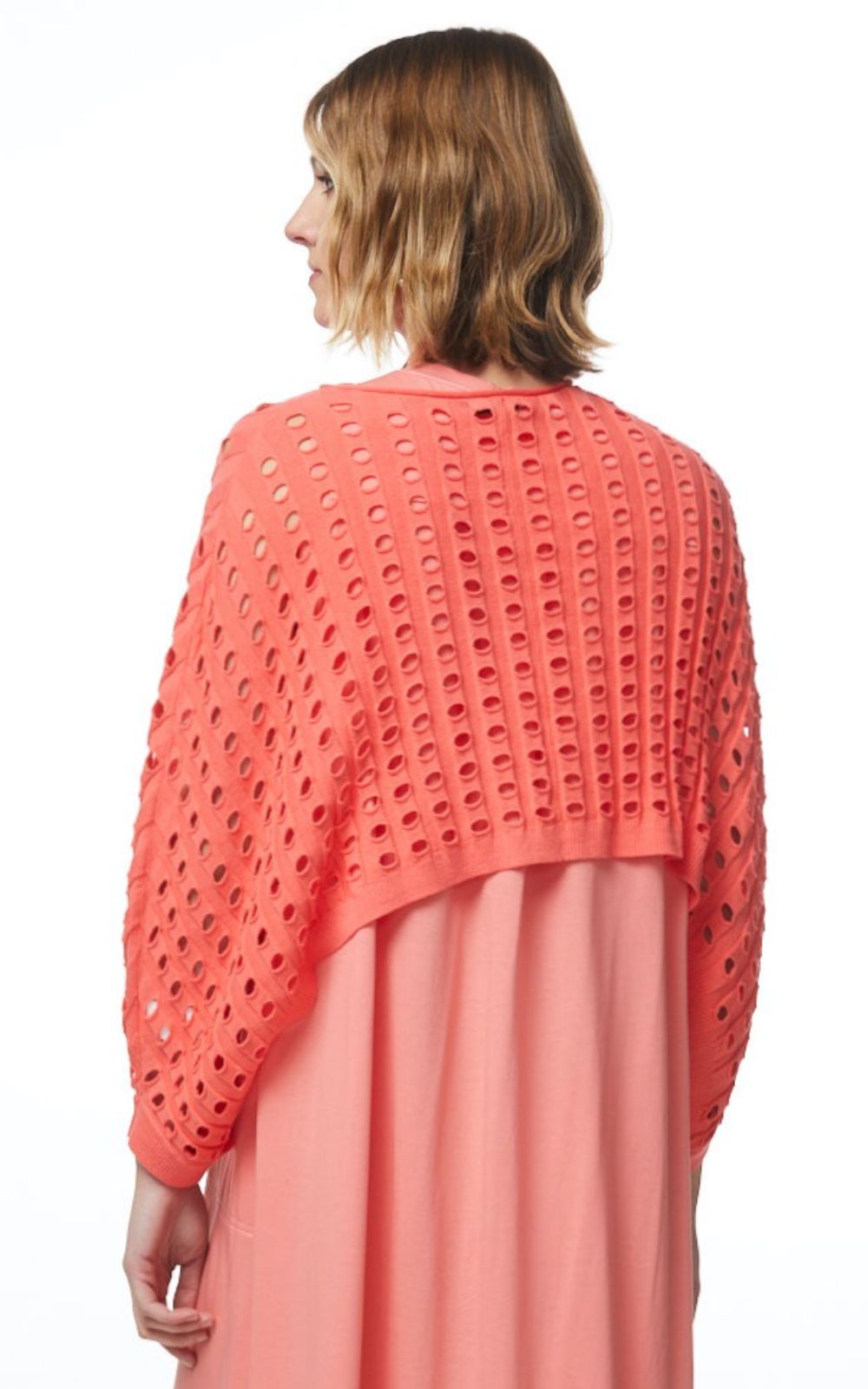 Open Knit Shrug product photo.