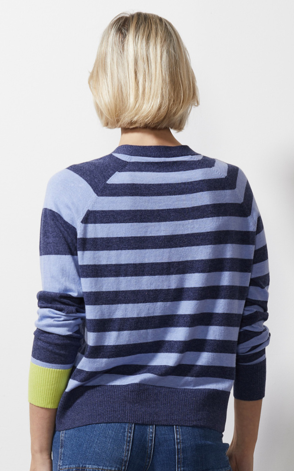 Multi Stripe Cardi product photo.