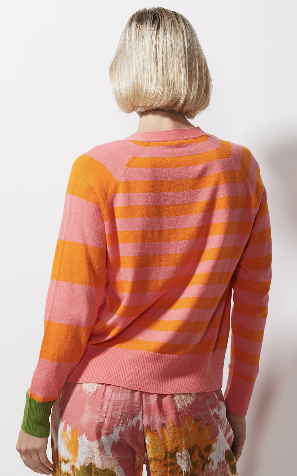 Multi Stripe Cardi product photo.