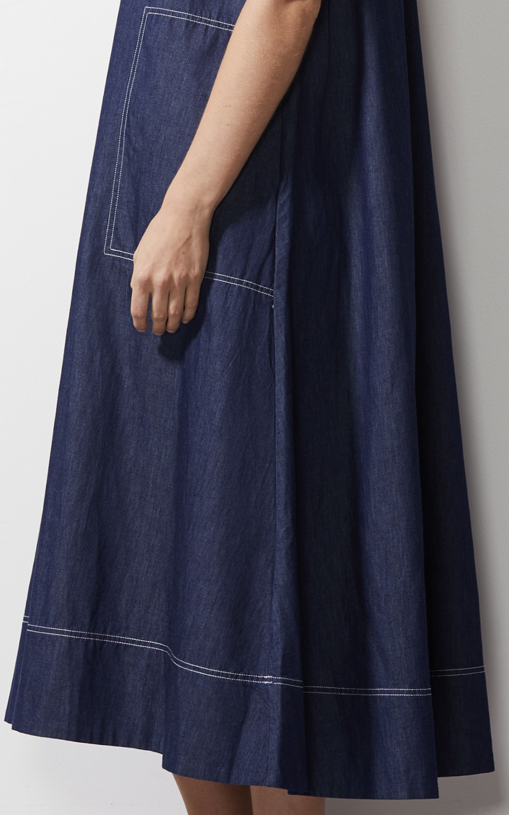 Denim Dress product photo.