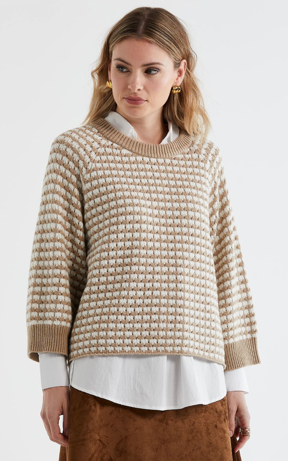 Texture Jumper  product photo.